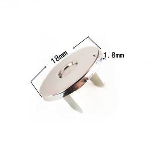 Bulk Magnetic Snap Buttons Metal Bag Clasps for Wallet Purse <b>Backpack</b> <b>Leather</b> Accessories - Product Image 2