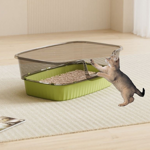 Großhandel Katzenklo Haustierzubehör Große Plastik-Katzenstreu-<span class=keywords><strong>Box</strong></span> - Product Image 4