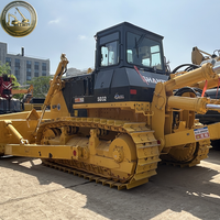 Bulldozer Shantui SD32 d'occasion de haute qualité, bien entretenu, puissance élevée, moteur Cummins, Bosch Rexroth