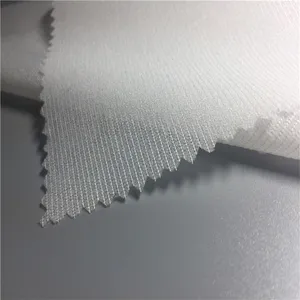 Warp Inter lining Factory Direkt verkauf 100% Polyester gewebte gestrickte schmelz bare Einlage für Anzug