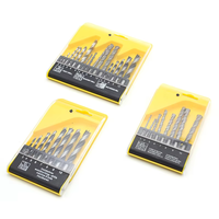 Jeu de 8 forets HSS et à maçonnerie finition blanche, accessoires pour outils électriques, perçage du métal