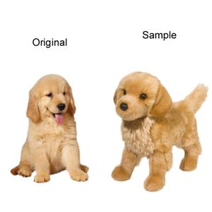 Peluche de Perro Súper Lindo de la Fábrica CustomPlushMaker, Juguete de Peluche Súper Suave de Algodón PP, Simulación Realista, Ideal para Regalo - Product Image 3