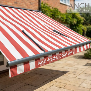 Toldo de Aluminio <span class=keywords><strong>para</strong></span> Ventanas con Mecanismo Retráctil Manual, Toldo Plegable Resistente a la Lluvia, Toldo Retráctil Motorizado Impermeable - Product Image 6