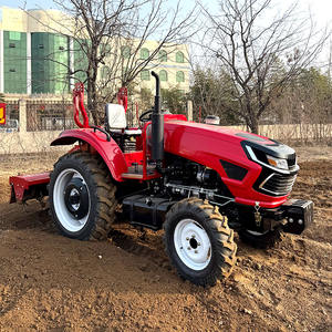Mini tracteurs <span class=keywords><strong>Tracteur</strong></span> à roues 4x4 De 60 hp 50hp 80hp 100hp <span class=keywords><strong>Tracteur</strong></span> agricole compact Agriculture avec outils agricoles - Product Image 2