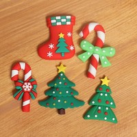 Cake Topper Backing Dekoration Cupcake Zubehör mit Santa Elk Schneemann Weihnachts baum Socken für Weihnachts feier Lieferungen