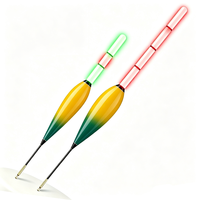 Flotteur de pêche grand format à changement de couleur activé par la morsure, pour lancer longue distance, utilisation jour et nuit, disponible en 5-30g, 3/5 points de fixation, vente en gros
