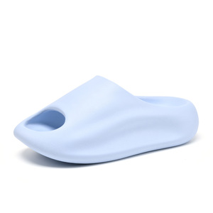 Chaussons plateforme pour femmes, blancs, en EVA, antidérapants, respirants, pour la maison, l'été, la plage, chaussures de couple - Product Image 5