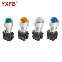 Botón Pulsador Antipánico a Prueba de Explosiones YXFB CH8098P1 Ex d IIC IP66 10A de Acero Inoxidable y Aluminio 250V Ex NEPSI y CNEX Zona 1 y 2
