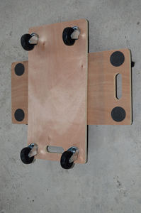 Furnitur <span class=keywords><strong>Dolly</strong></span> bergerak kayu alat keranjang kayu lapis TC0522 - Product Image 4