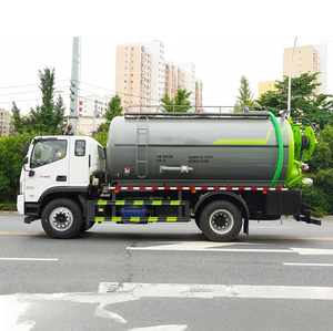 รถดูดสิ่งปฏิกูลแบบสุญญากาศสำหรับตลาดสากล รุ่น Clw Customized 4x2 12 คิวบ์ ยี่ห้อ Foton พร้อมระบบระบายน้ำแบบครบวงจร - Product Image 3