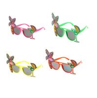 Luau fête lunettes de soleil drôle hawaïen lunettes Tropical déguisement accessoires amusant été plage thème fête anniversaire décor divers