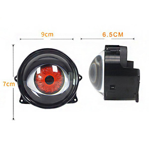 ไฟหน้ามอเตอร์ไซค์ ADT Devil Eye LED แบบไดนามิก ไฟสปอร์ตไลท์หน้ามอเตอร์ไซค์ LED Devil Eyes ไฟ LED อเนกประสงค์ - Product Image 6