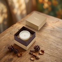 Boîtes d'emballage personnalisées pour bougies, boîtes d'emballage de luxe robustes pour bougies, boîte parfumée avec gaufrage et feuille holographique pour salon de beauté