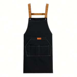 Factory Vintage Kitchen <b>Apron</b> Cooking <b>Waterproof</b> Oil Proof Cleaning <b>Apron</b> With Custom Logo - Product Image 6