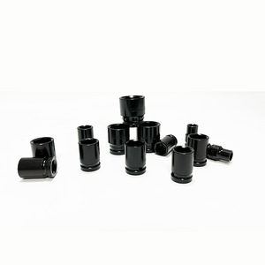 مقبس صدمات كهربائي سداسي قصير ، مخفض محول مفتاح البراغي ، 6 نقاط ، رأس - Product Image 2