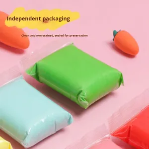 12/24/36 màu sắc siêu nhẹ đất sét đặt kháng khuẩn đóng gói trẻ em 'handmade DIY plasticine Đồ chơi bán buôn siêu nhẹ đất sét handmade - Product Image 5