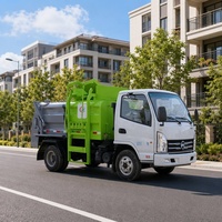 Camion compacteur de déchets alimentaires 4x2 à prix d'usine pour une gestion efficace des poubelles de cuisine