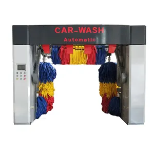 Rollover 5 Brush automatic car wash equipment supplier/auto car wash machine price Malaysia