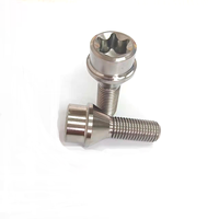 TITST Gr5 M14 M12 Boulon de roue en titane Boulons de fixation de véhicule de qualité supérieure pour voiture en alliage de titane durable