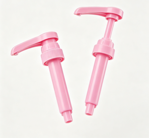 Bomba dosificadora de plástico rosa 28 400 de 5 ml para jarabe, café, bebidas, jugos, botellas, bomba de líquido de PP de grado alimenticio - Product Image 5