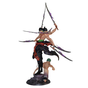 Figuras <span class=keywords><strong>DE</strong></span> ACCIÓN <span class=keywords><strong>DE</strong></span> PVC GK Zoro, modelo <span class=keywords><strong>de</strong></span> Anime, juguetes, regalo <span class=keywords><strong>de</strong></span> exhibición, una pieza puede cambiar el <span class=keywords><strong>cuerpo</strong></span> para la colección - Product Image 3