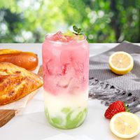 Boîtes en PET jetables de 330 ml, 500 ml, 650 ml pour le thé au lait, les boissons, la bière, les jus, les sodas, les boissons emballées