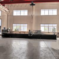 Tour à métaux horizontal robuste Yade CNC CW61125L*8000, largeur de guidage 755, niveau de sécurité élevé, garantie 1 an