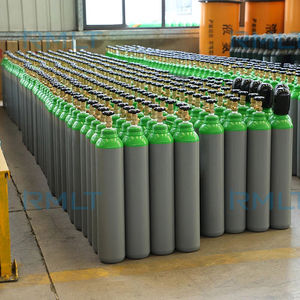 Réservoir de <span class=keywords><strong>bouteille</strong></span> d'oxygène 40L 50L haute capacité <span class=keywords><strong>rechargeable</strong></span> pour les applications médicales industrielles et de <span class=keywords><strong>plongée</strong></span> sous-marine - Product Image 4