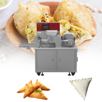 Machine automatique commerciale pour la fabrication de raviolis, gyozas, pierogis, pelmenis, empanadas et samosas pour hôtels en Russie, en acier inoxydable 304