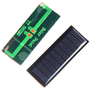 45mA แผงโซลาร์เซลล์5V poly- Si 58X23มม. แบบพกพา DIY ชาร์จแบตเตอรี่3.7V - Product Image 3