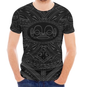 Avec marque OEM Qwn, t-shirt manches courtes col rond imprimé pour homme, tenue de sport et de course à pied - Product Image 4