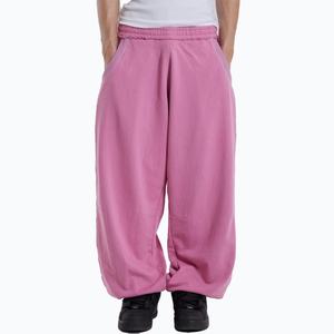 Pantalones de chándal personalizados de 500 g/m² 100% algodón, holgados, de felpa francesa, con dobladillo sin rematar y efecto apilado para hombre - Product Image 1