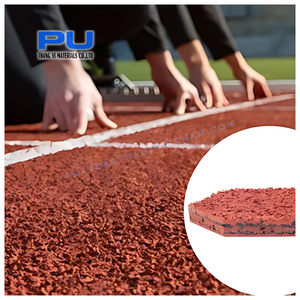 Gránulos de caucho PU de un componente Thang Vi ecológicos para la construcción de pistas de atletismo de EPDM - Product Image 4
