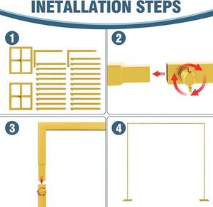 Duty Height Width Adjustable Multi-Choice Sections Wedding Party Photo <b>Backdrop</b> Flower Wall <b>Stand</b> - Product Image 3