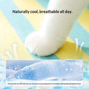 Alfombra de Gel Refrigerante para Mascotas, Personalizable, Extra Grande, Lavable y Antideslizante, de PVC Impermeable de Alta Calidad, Fabricante - Product Image 5