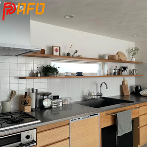 Muebles de Cocina con Encimera de Madera Profesional Personalizada, Estilo Moderno, Grifo Automático con Bisagra para <span class=keywords><strong>Isla</strong></span>, Uso en <span class=keywords><strong>Apartamentos</strong></span> - Product Image 2