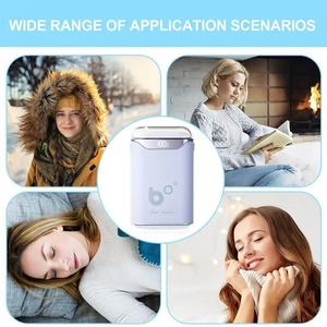 Portable Hand Warmer Portable Electric Handwarmers 3000mAh Long Heating LED Digital Display Electric Pocket <b>Heater</b> for Golf - Product Image 5