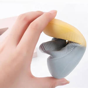 New Baby Sock Shoes Anti Sliptoddler Shoes <span class=keywords><strong>scarpe</strong></span> da bambino in cotone di gomma calzino in cotone - Product Image 3