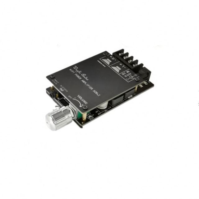 ZK-502C HIFI Stereo Blue-tooth5.0 TPA3116 Digital Power Audio Amplifier Board TPA3116D2 50WX2 Stereo AMP Amplificador