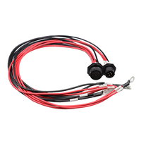 Konektor Adaptor PVC/PTFE/Karet Konduktor Tembaga Murni 12mm Tahan Air IP67 Seluruh Badan Panjang 1m Elektronik Momentary RCD Merk
