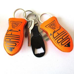 Custom Waterproof Neoprene Floating <b>Keyring</b> Holder Portable Design - Product Image 3