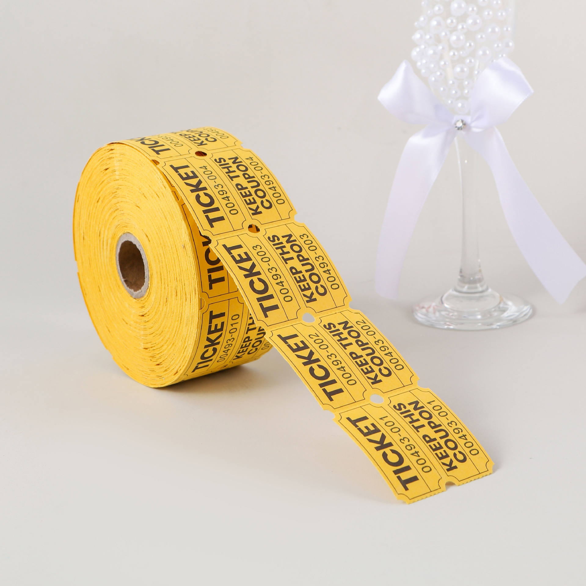 Golden yellow-500 pairs 500 sheets/roll  85 cm-thickness 5 cm