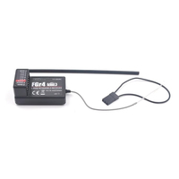 Fusi FLYSKY NB4+ FGR4P 8 canaux, contrôleur de course pour moteurs, avec volant tactile en métal et plastique, interrupteur et station de charge, jouet