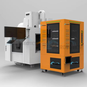 Alimentación Automática 24/7: Cobot AUBO con Recinto de Seguridad Integrado y Base Móvil - Product Image 1