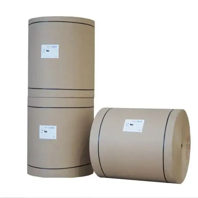 クラフト紙工場価格供給120g-400gリサイクル片面クラフト紙