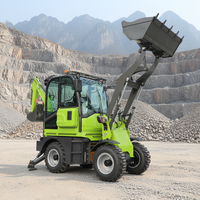 Chargeuse-pelleteuse compacte 4x4 homologuée EPA avec moteur Kubota pour le marché américain de la construction