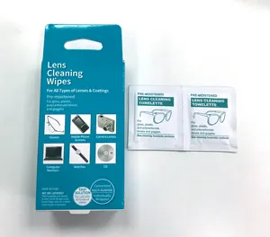 Anti statische Nass festigkeit Linsen reinigungs tücher Optische Gläser Reinigungs papier gewebe