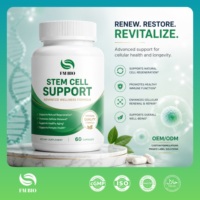 Capsules de soutien aux cellules souches, approvisionnement direct usine, complément avancé pour le bien-être cellulaire, service de conception d'emballage personnalisé et de marque privée