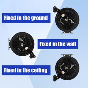 BYCO High <strong>Pressure</strong> Washer <strong>Hose</strong> <strong>Reel</strong> Steel Dual Arm Auto-Retractable Power <strong>Wash</strong> <strong>Hose</strong> <strong>Reel</strong> - Product Image 4