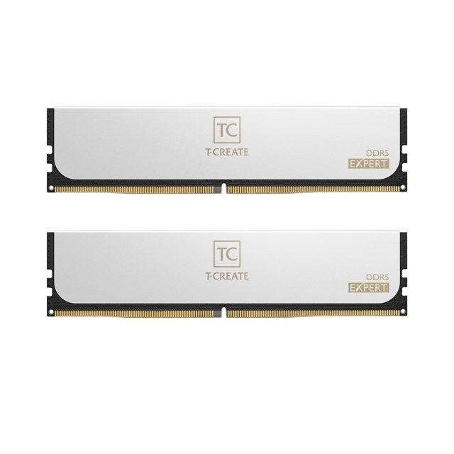 TEAMGROUP EXPERT DDR5 2x16gb Ram 6000MHz White Ram for Desktop Gaming Memory Module